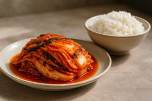 Baechu kimchi (배추김치) – Kimchi de chou traditionnel