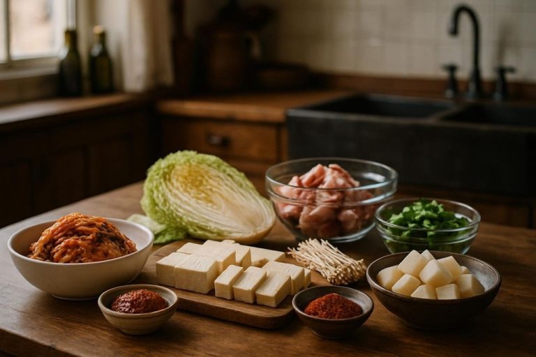 Kimchi jjigae (김치찌개) – Ragoût au kimchi