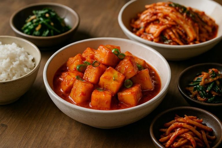Kkakdugi (깍두기) – Kimchi de radis en dés
