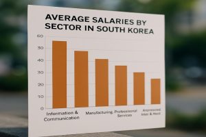 Quel est le salaire moyen en Corée ?