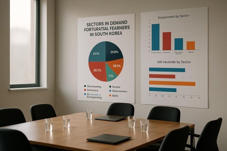 Quels sont les secteurs qui recrutent des étrangers en Corée ?