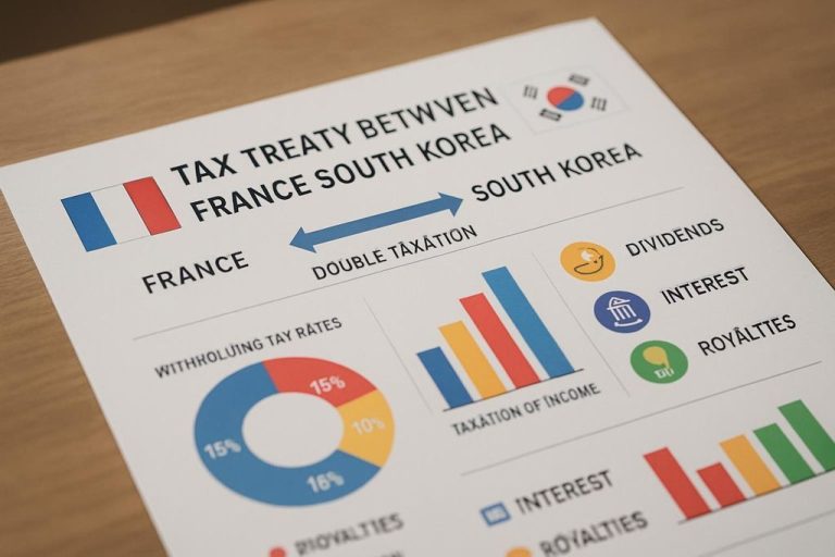 Y a-t-il un accord fiscal France-Corée ?